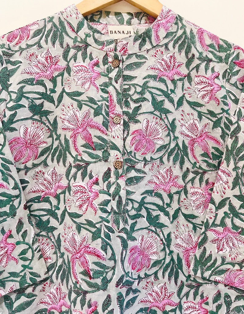 Block Printed Cotton Tunic