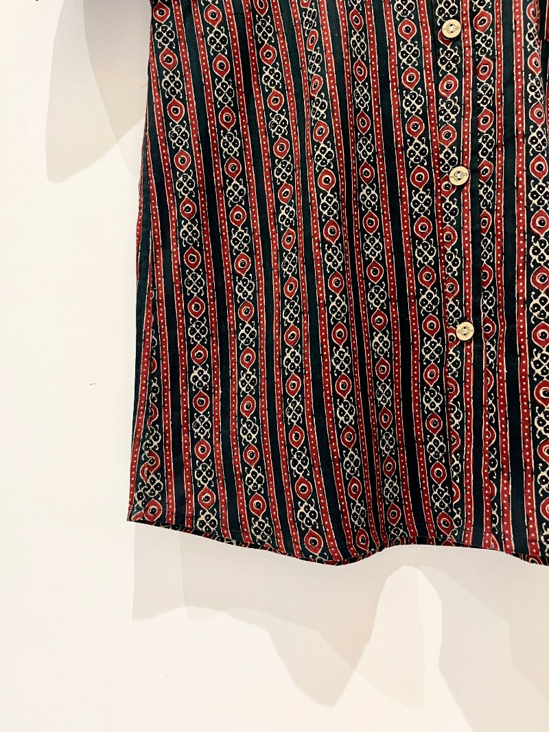 COTTON PRINTED HALF SLEEVE SHIRT