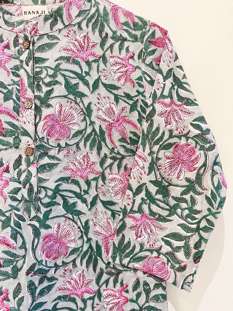 Block Printed Cotton Tunic