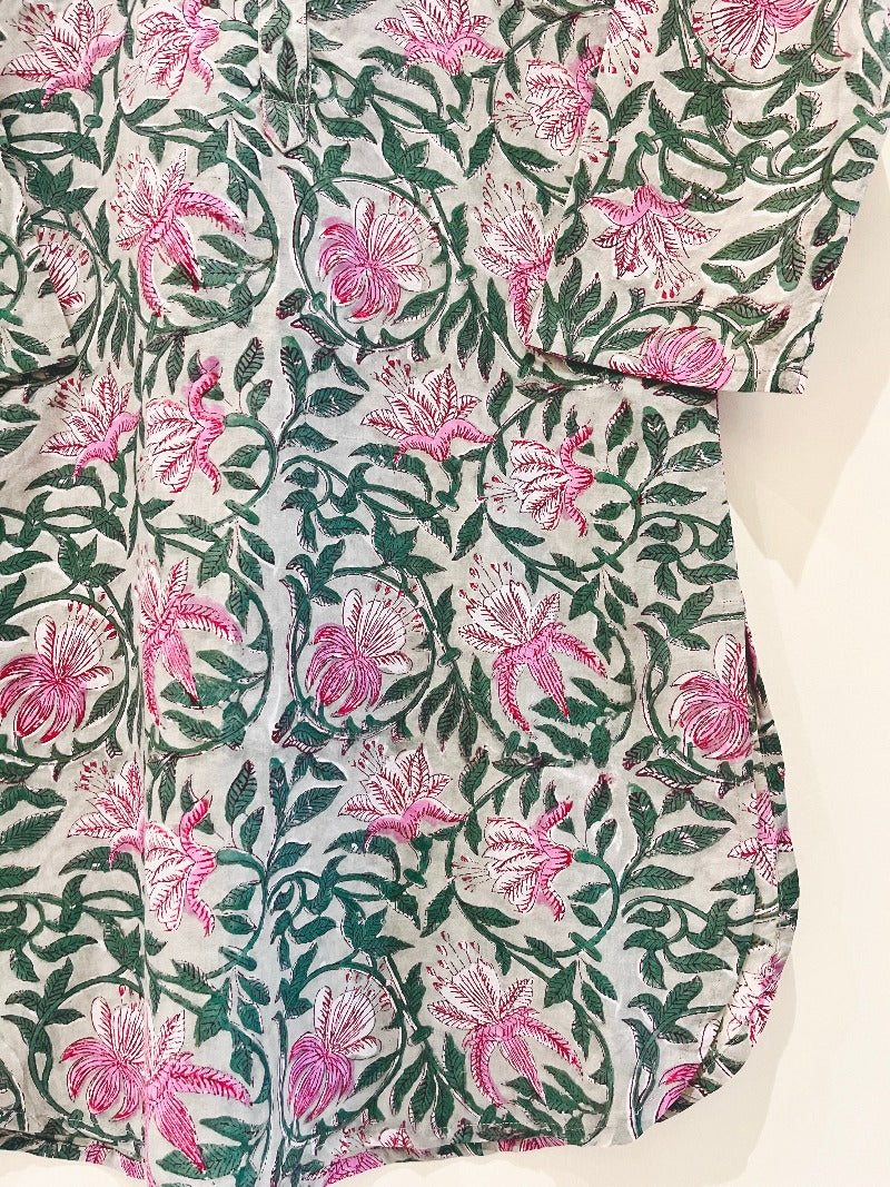 Block Printed Cotton Tunic