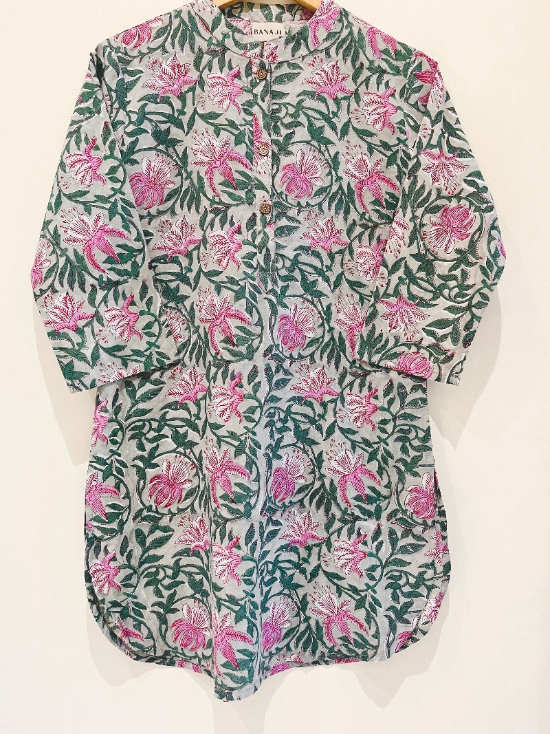 Block Printed Cotton Tunic