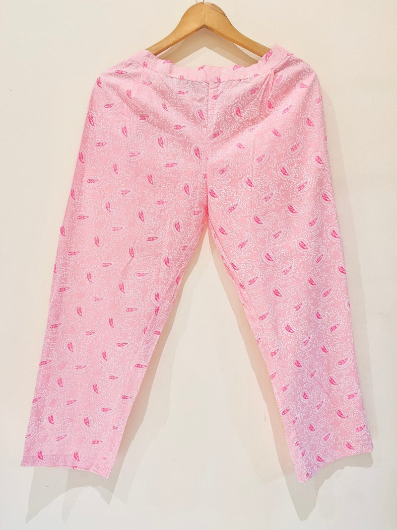 Peach Pasley Printed Co-Ord Set