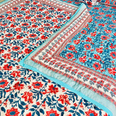 Floral Dreams Jaipuri Razai