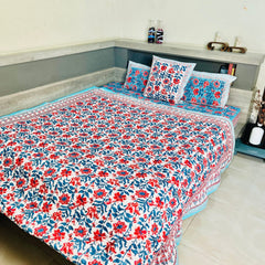 Floral Dreams Jaipuri Razai