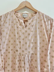 Block Printed Short Top