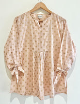 Block Printed Short Top