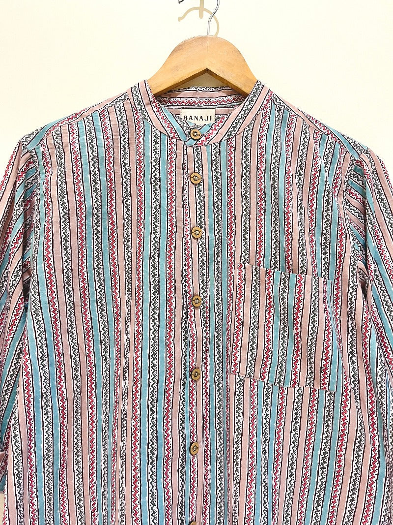 COTTON PRINTED FULL SLEEVE SHIRT