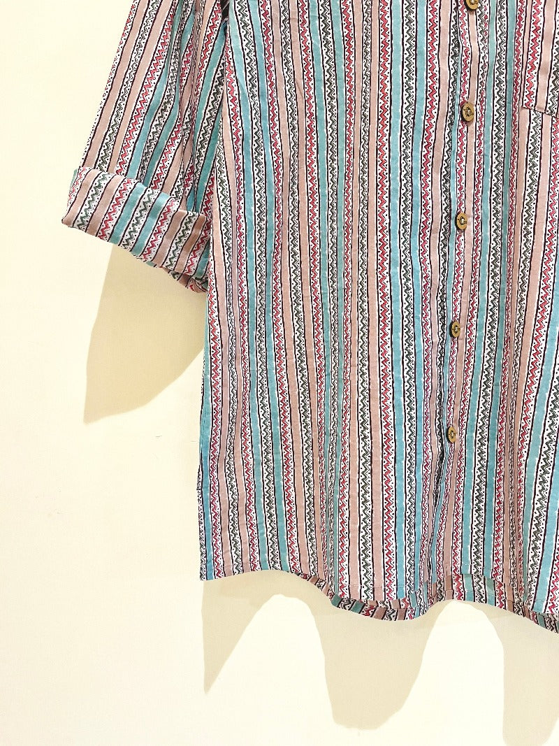 COTTON PRINTED FULL SLEEVE SHIRT