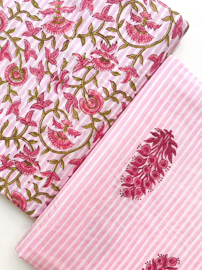Cotton Block Printed Fabrics