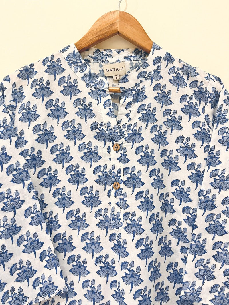 Blue Lotus Kurta Pant Co-Ord Set