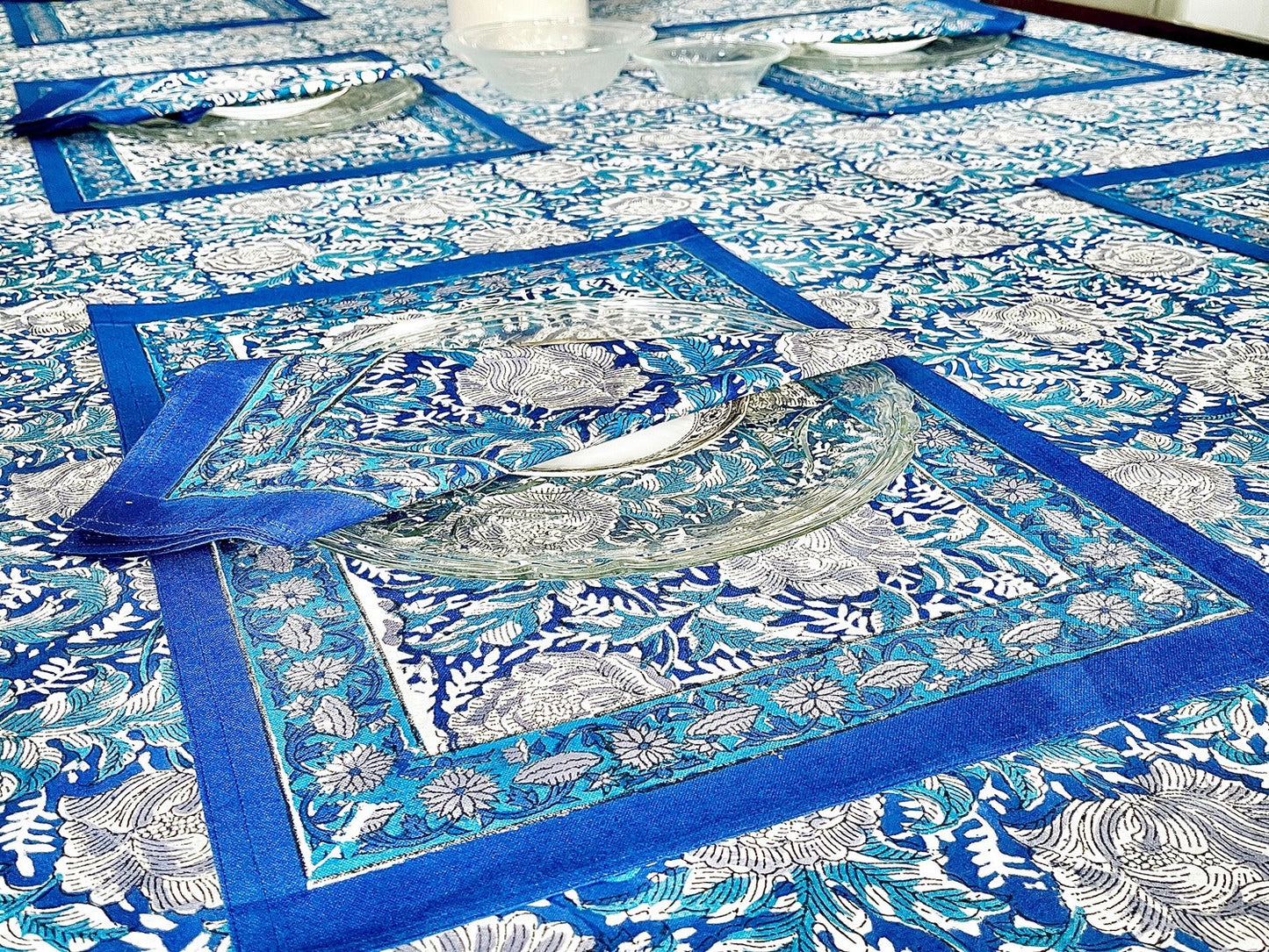 Coastal Blue Table Cover