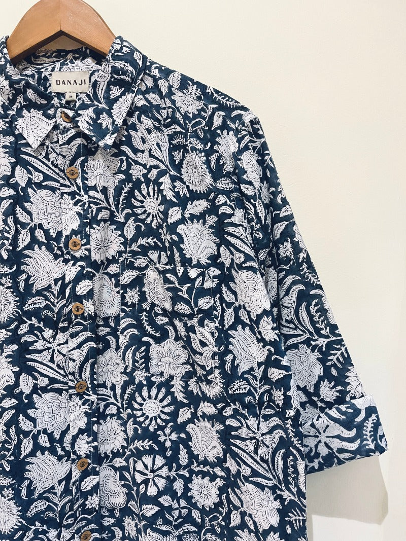COTTON PRINTED FULL SLEEVE SHIRT