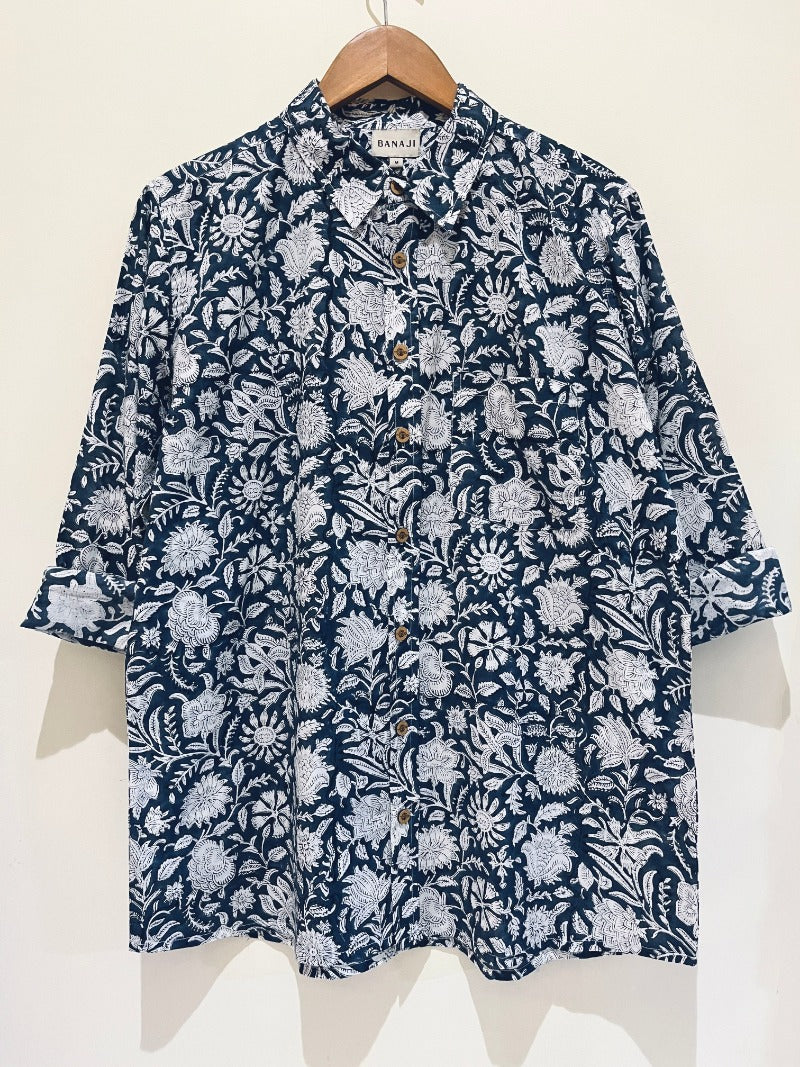 COTTON PRINTED FULL SLEEVE SHIRT