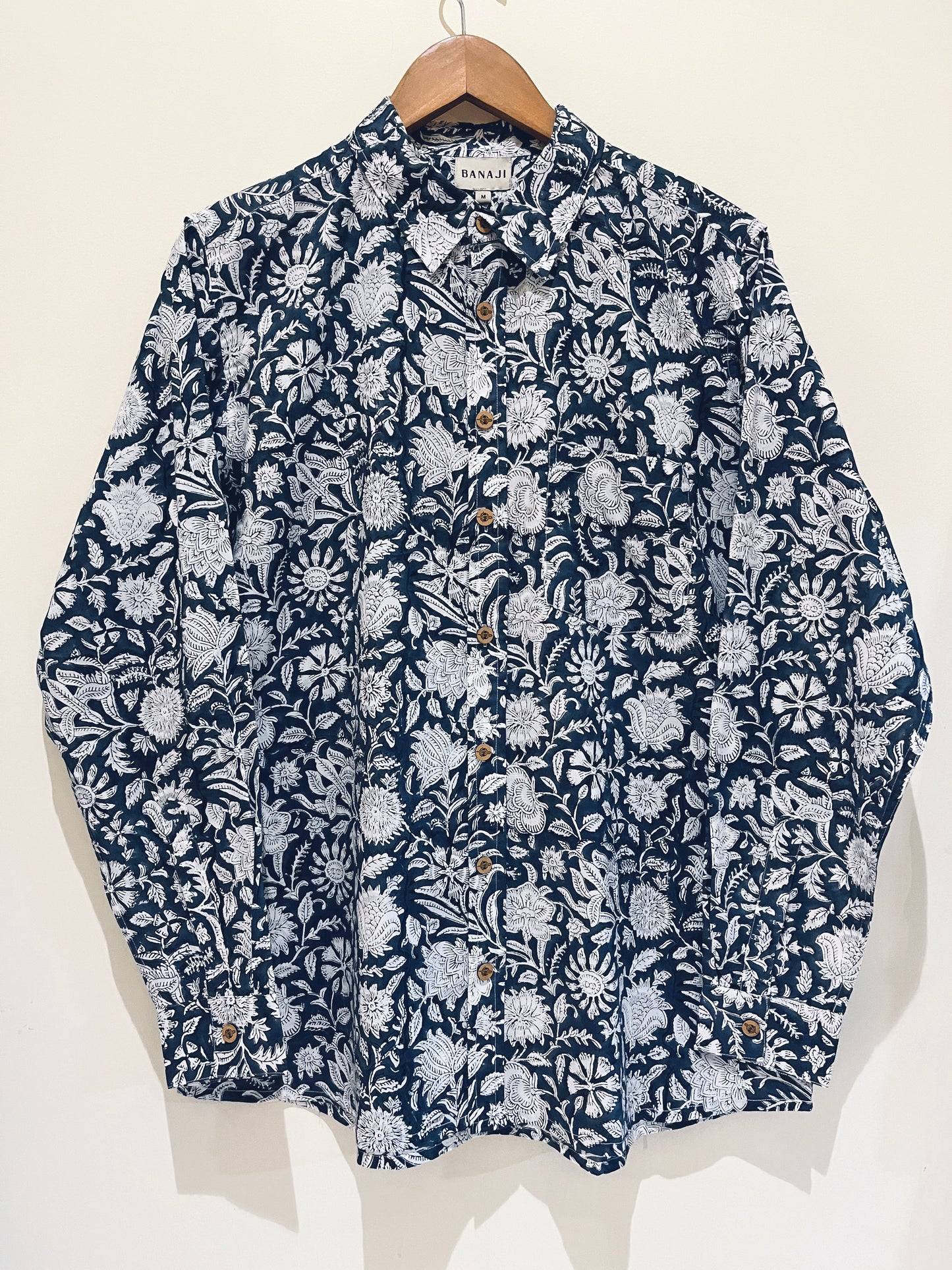 COTTON PRINTED FULL SLEEVE SHIRT