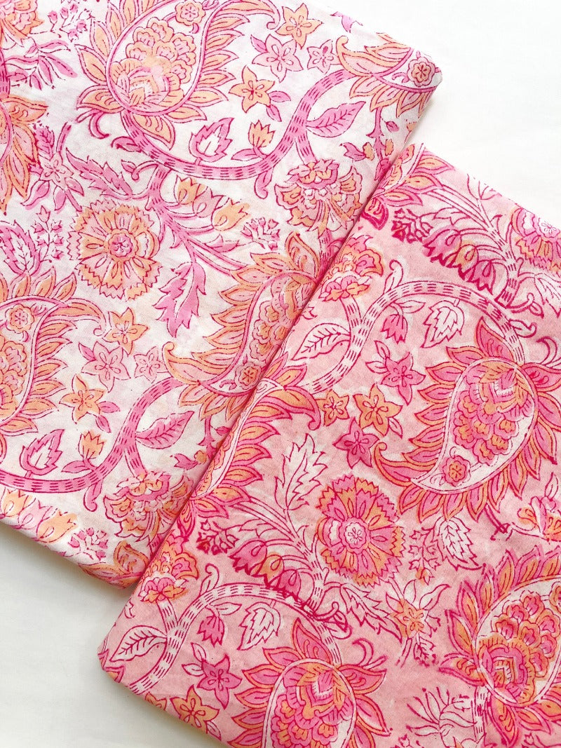 Cotton Block Printed Fabrics