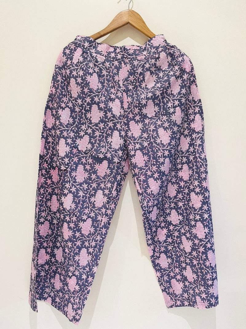 Pink Grapes Kurta Pant Co-Ord Set