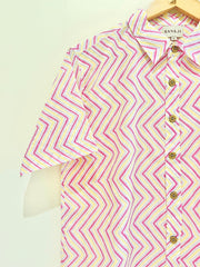 Cotton Printed Half Sleeve Shirt