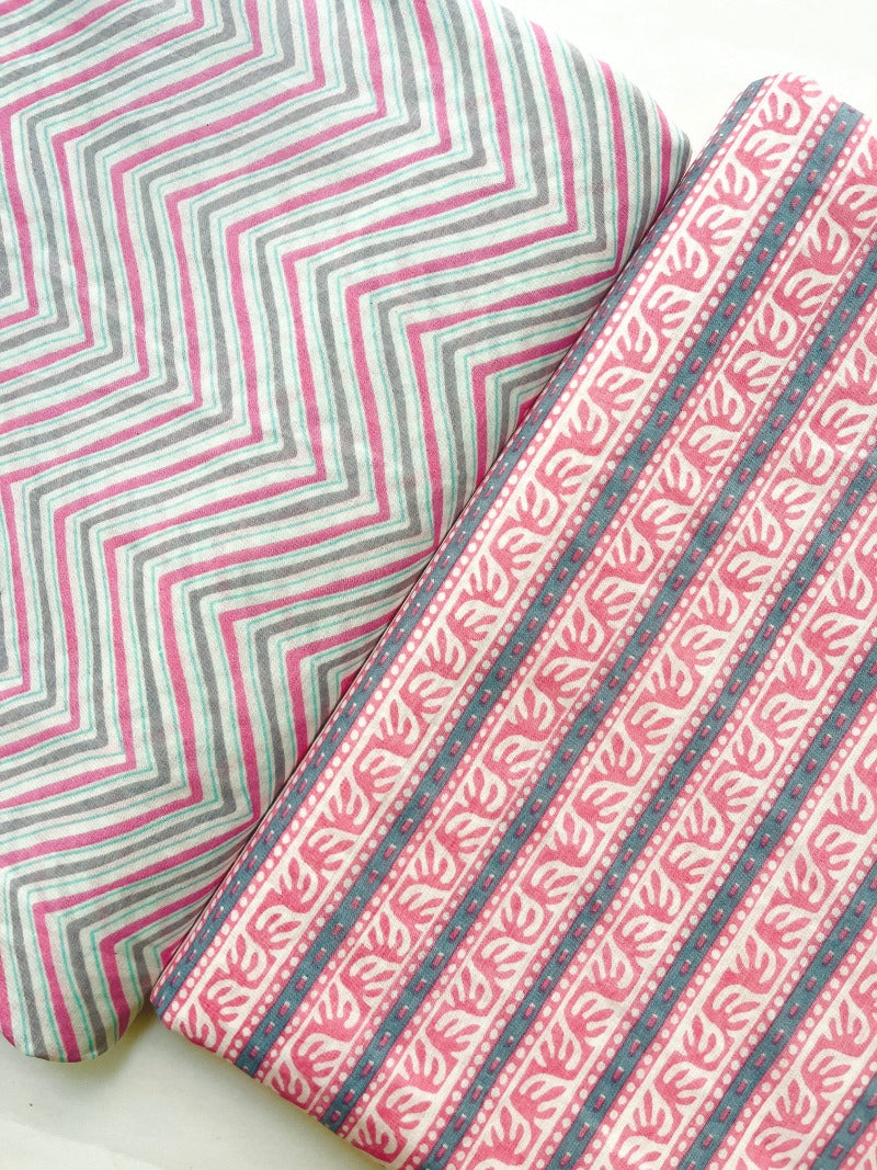 Cotton Block Printed Fabrics