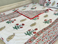 Wild Poppy Jaipuri Razai