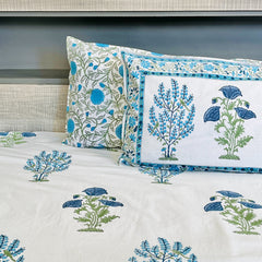 Lily of the Valley Bed Sheet with Pillow Covers