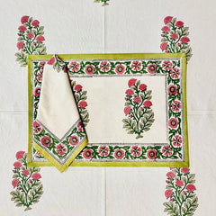 Posies Napkins & Placemats