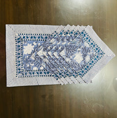 Grey Flower Napkins & Placemats