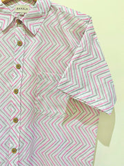 Cotton Printed Half Sleeve Shirt
