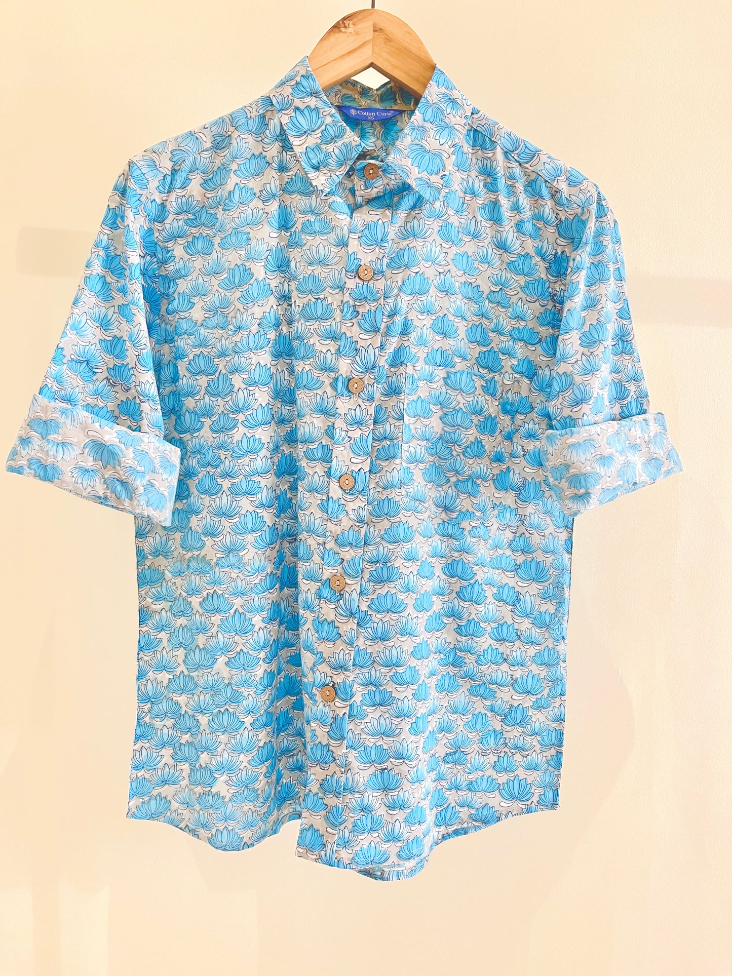 COTTON PRINTED FULL SLEEVE SHIRT