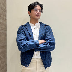 Kala Cotton Natural Indigo Jacket