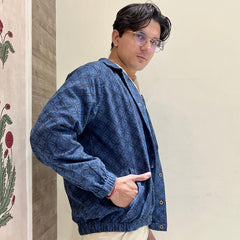 Kala Cotton Natural Indigo Jacket