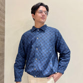 Kala Cotton Natural Indigo Jacket