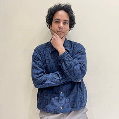 Kala Cotton Natural Indigo Jacket