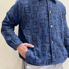 Kala Cotton Natural Indigo Jacket