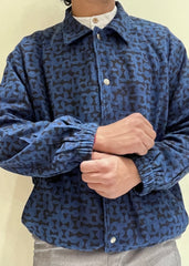 Kala Cotton Natural Indigo Jacket
