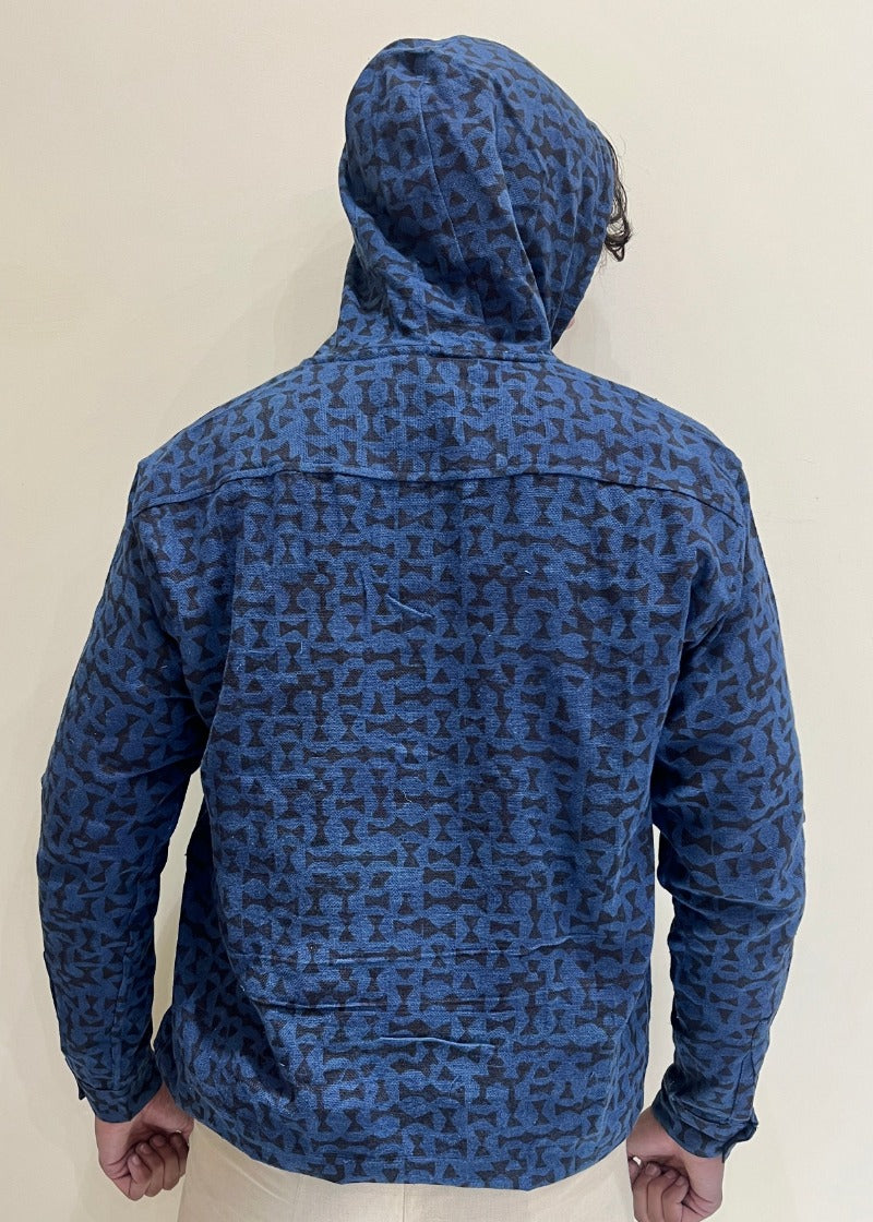 Kala Cotton Natural Indigo Hoodie