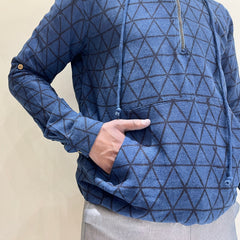 Kala Cotton Natural Indigo Hoodie