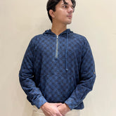 Kala Cotton Natural Indigo Hoodie