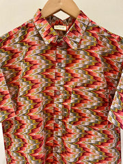 Cotton Printed Half Sleeve Shirt