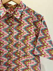 Cotton Printed Half Sleeve Shirt