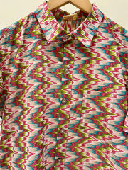 Cotton Printed Half Sleeve Shirt