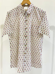 Cotton Printed Half Sleeve Shirt