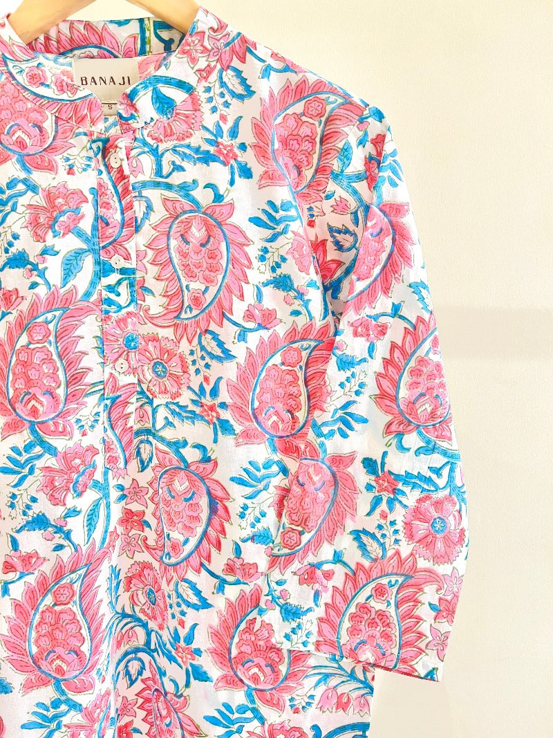 Block Printed Cotton Tunic