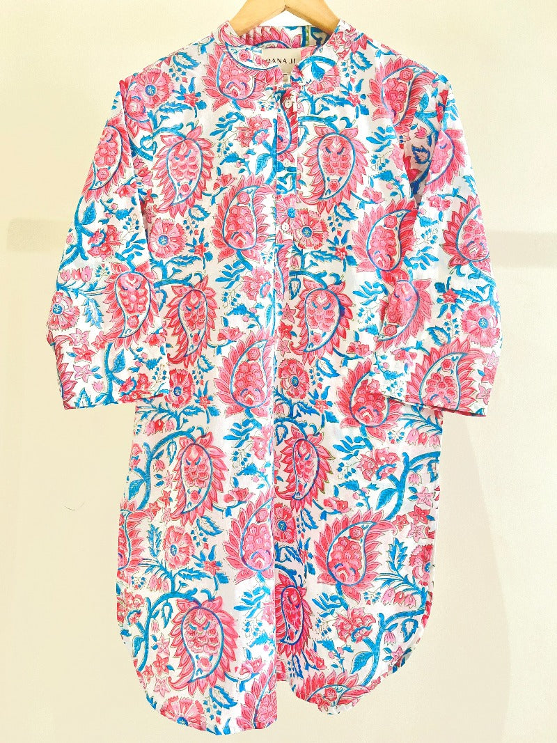 Block Printed Cotton Tunic