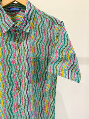 Cotton Printed Half Sleeve Shirt