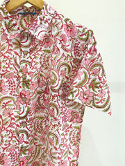 Cotton Printed Half Sleeve Shirt