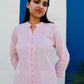 'Elegant' Stripe Block Printed Kurta