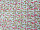 Chanderi Block Printed Fabric