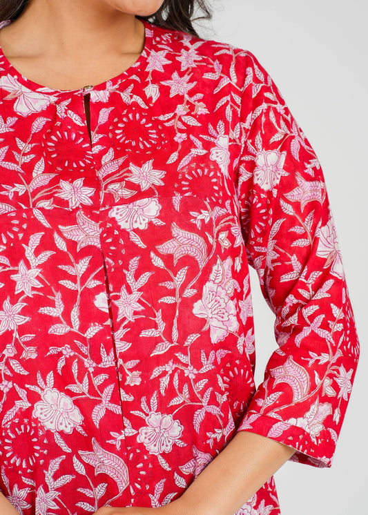 Ethereal Botanica A-Line Top