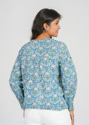 Block Printed Cotton Short Top