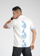Cotton Poplin Half Sleeve Printed Shirt